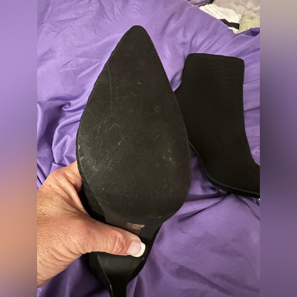 NWOT Black Heeled Boot - Picture 3 of 6